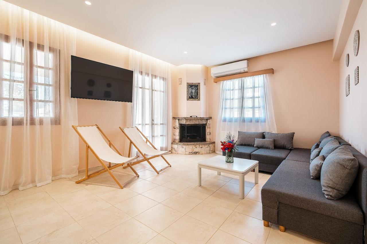 Amaryllis Beach Front House Rhodes City Bagian luar foto
